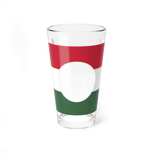 Flag of Hungary 1956 revolution (Hungary) Pint Glass 16oz