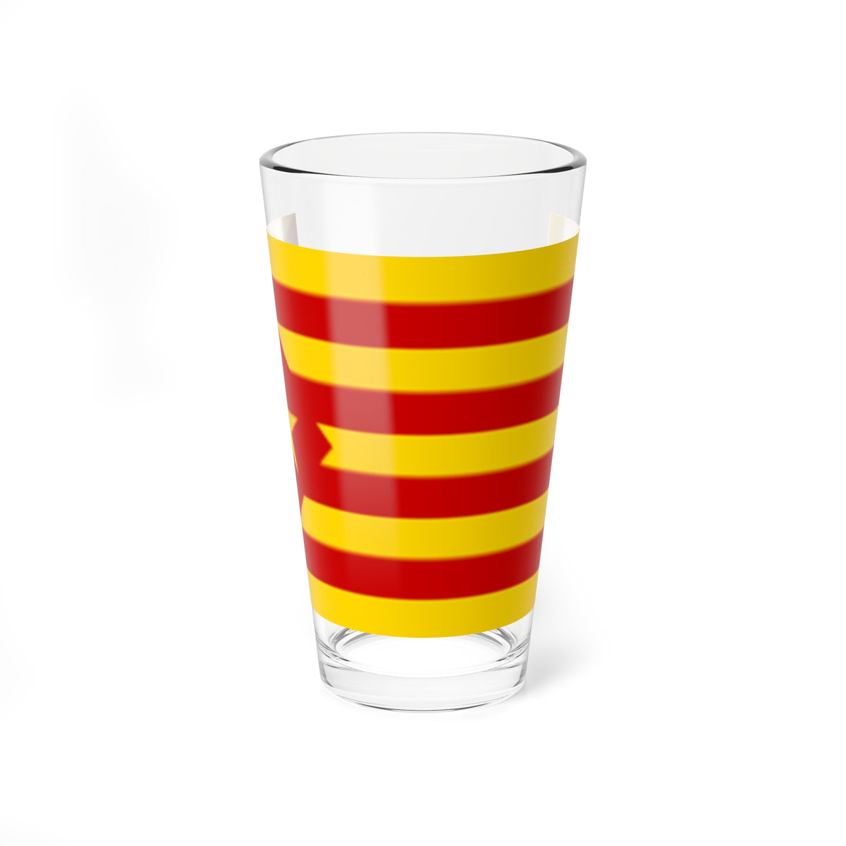 Estelada Roja (Spain) Pint Glass 16oz