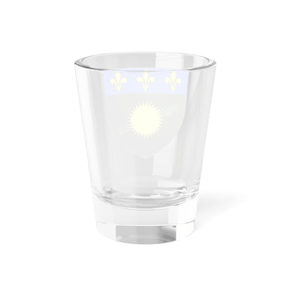 Coat of arms of Guadeloupe (France) (Coat of Arms) Shot Glass 1.5oz