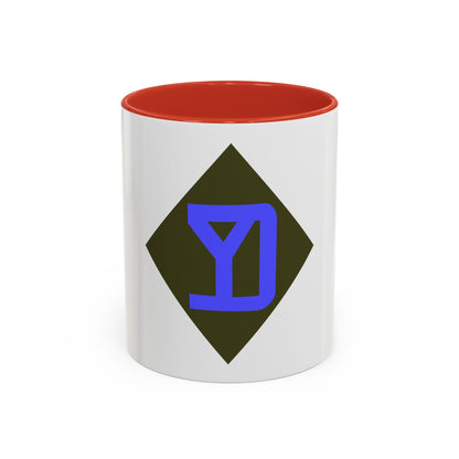 26th Infantry Division (U.S. Army) Accent Coffee Mug