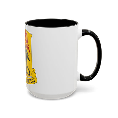 81 Airborne Antiaircraft Artillery Battalion (U.S. Army) Accent Coffee Mug