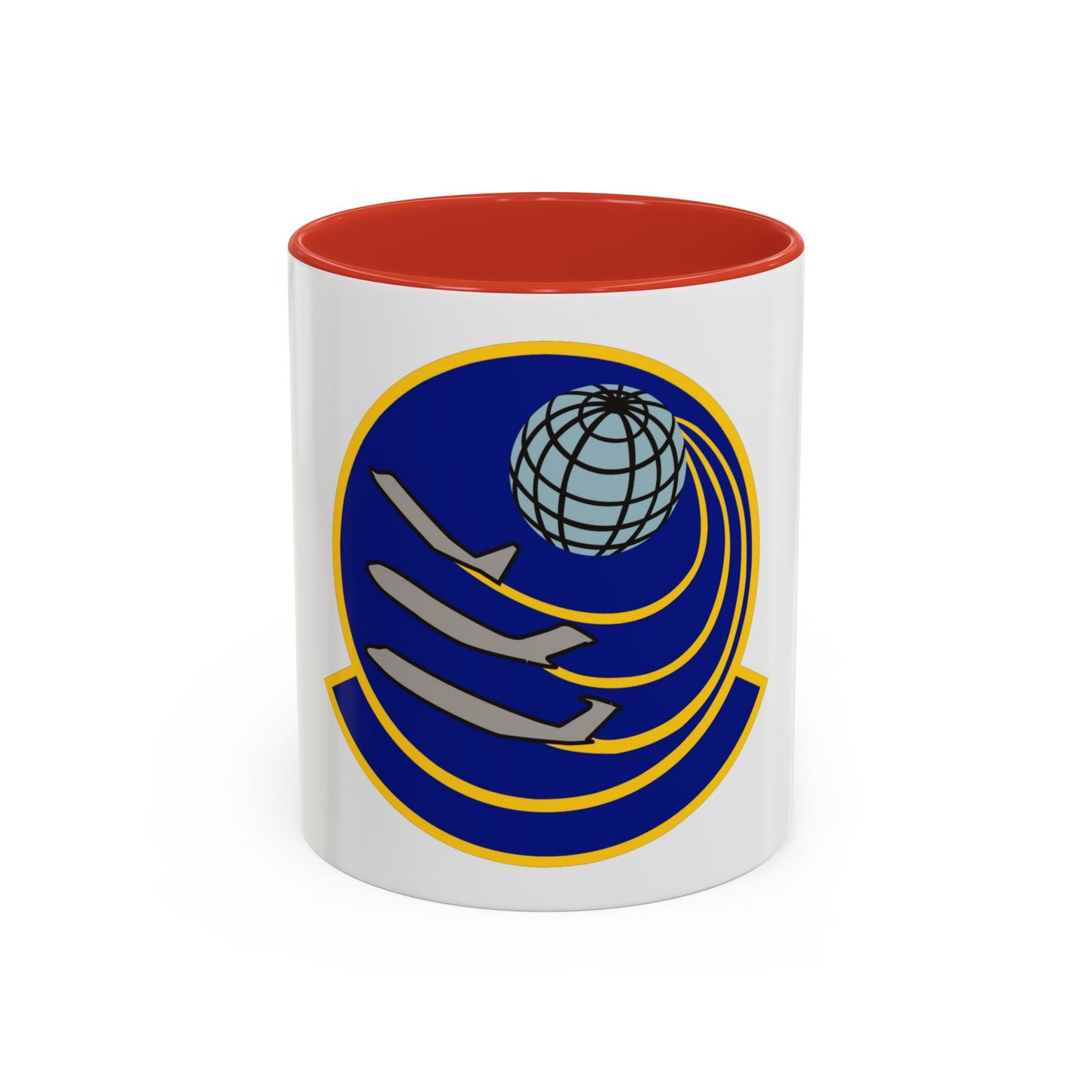 373 Training Squadron AETC (U.S. Air Force) Accent Coffee Mug