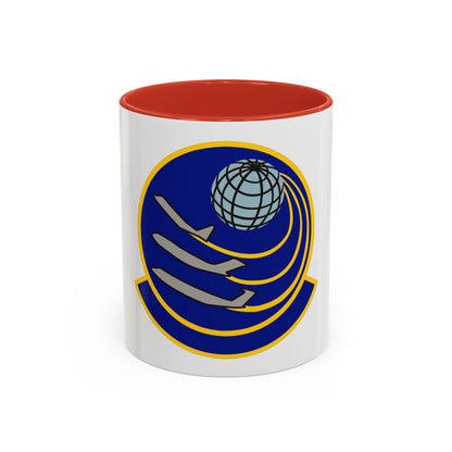 373 Training Squadron AETC (U.S. Air Force) Accent Coffee Mug
