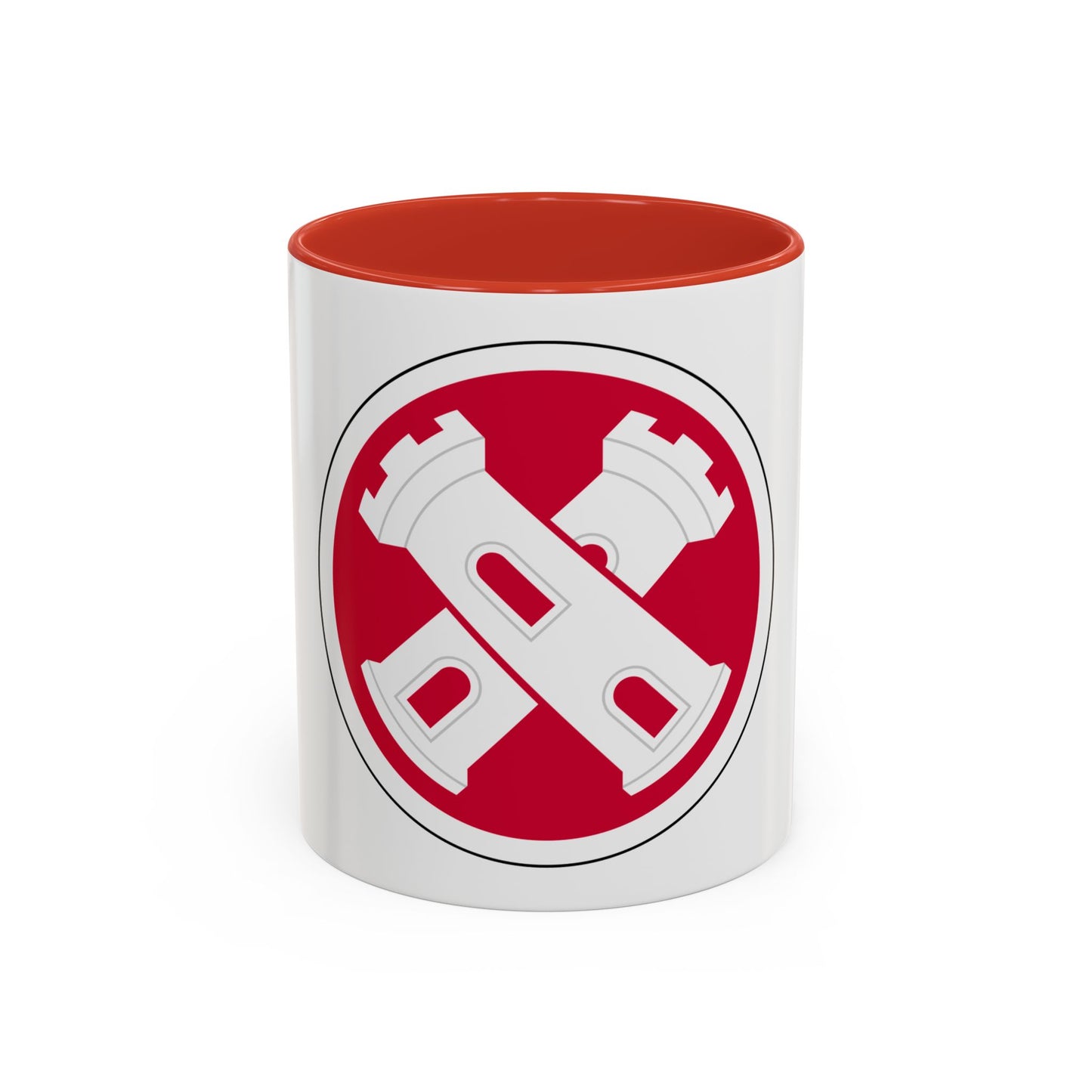 16th Engineer Brigade SSI (U.S. Army) Accent Coffee Mug