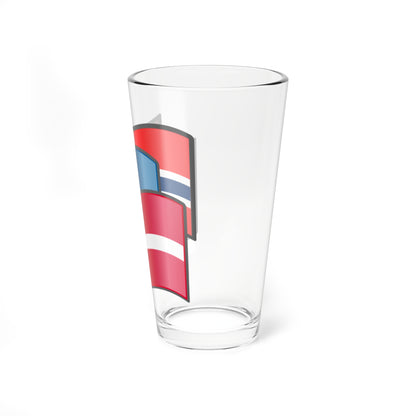 Scandinavia flags Denmark (Sweden) Pint Glass 16oz
