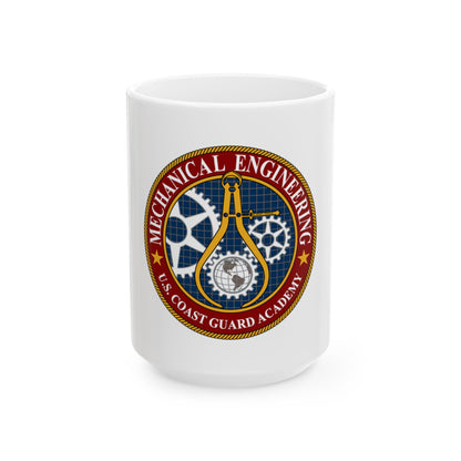 USCG Acad Mech Engineering (U.S. Coast Guard) White Coffee Mug