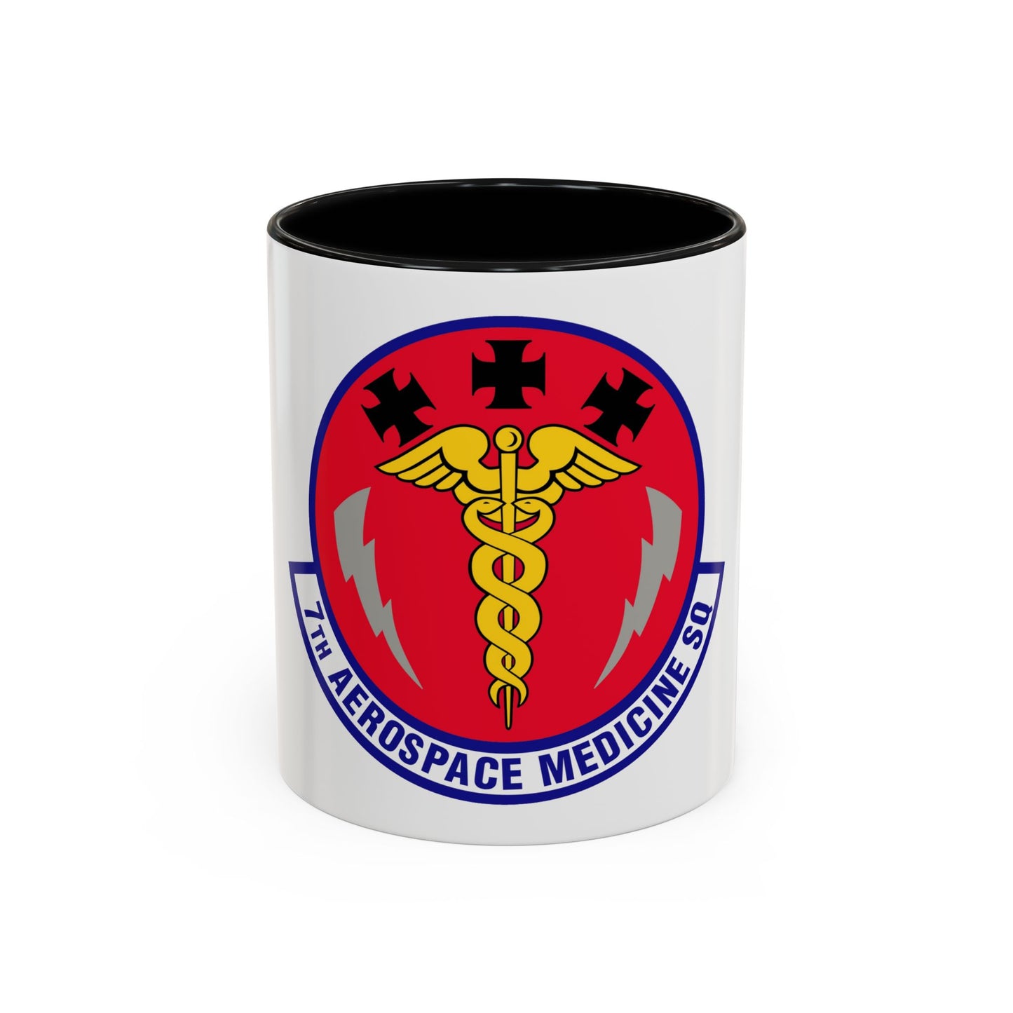 7th Aerospace Medicine Squadron (U.S. Air Force) Accent Coffee Mug