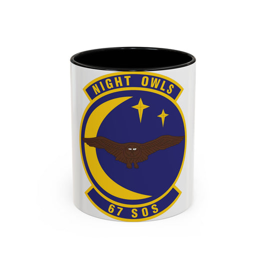 67 Special Operations Squadron AFSOC (U.S. Air Force) Accent Coffee Mug