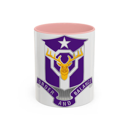 83 Civil Affairs Battalion (U.S. Army) Accent Coffee Mug