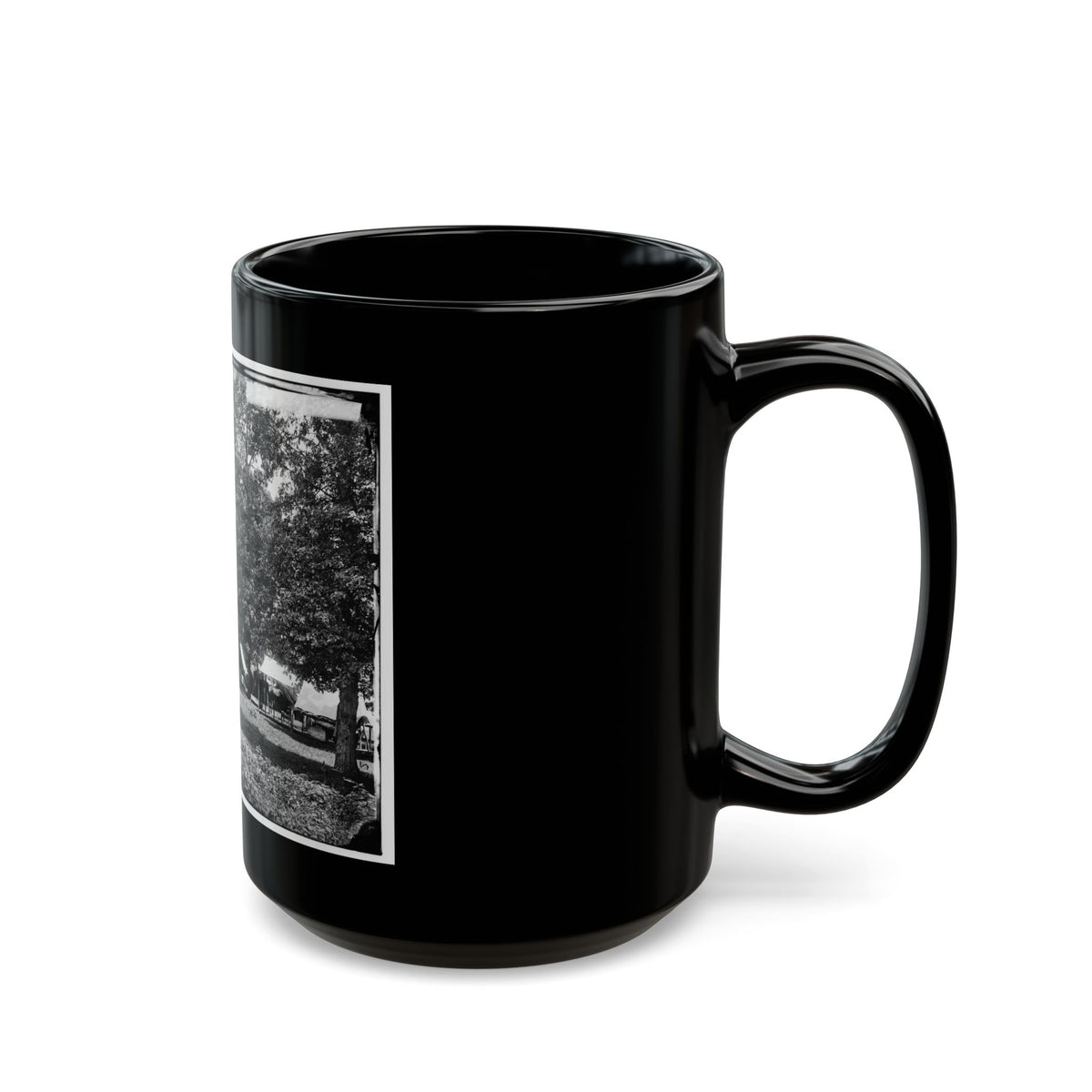 Washington, District Of Columbia (Vicinity). Gen. William F. Bartlett's Headquarters (U.S. Civil War) Black Coffee Mug
