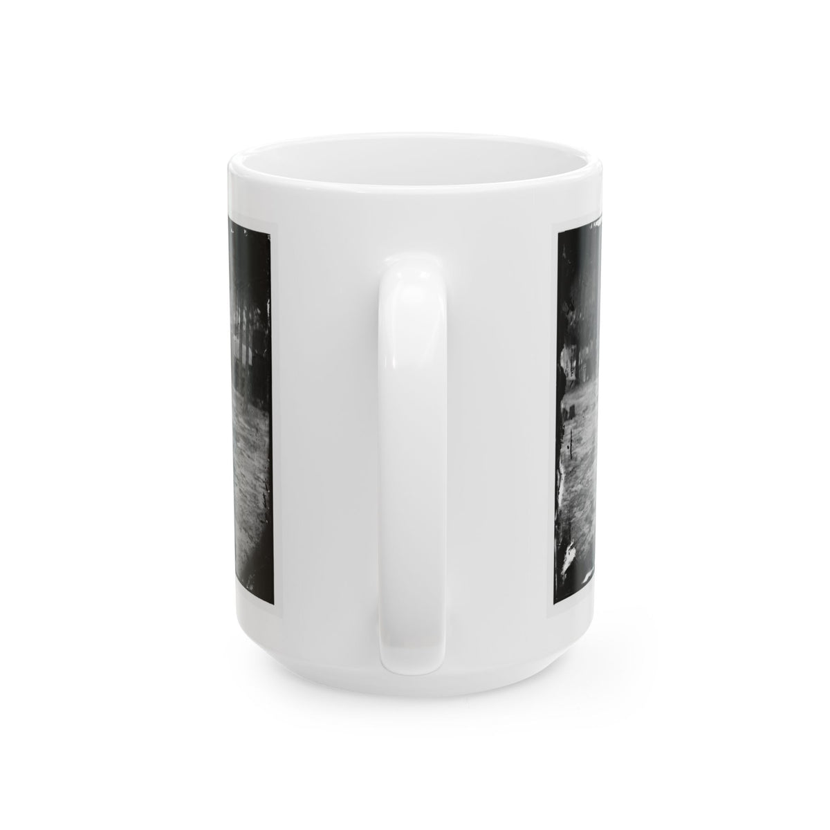 Petersburg, Va. Two Youthful Military Telegraph Operators At Headquarters (U.S. Civil War) White Coffee Mug