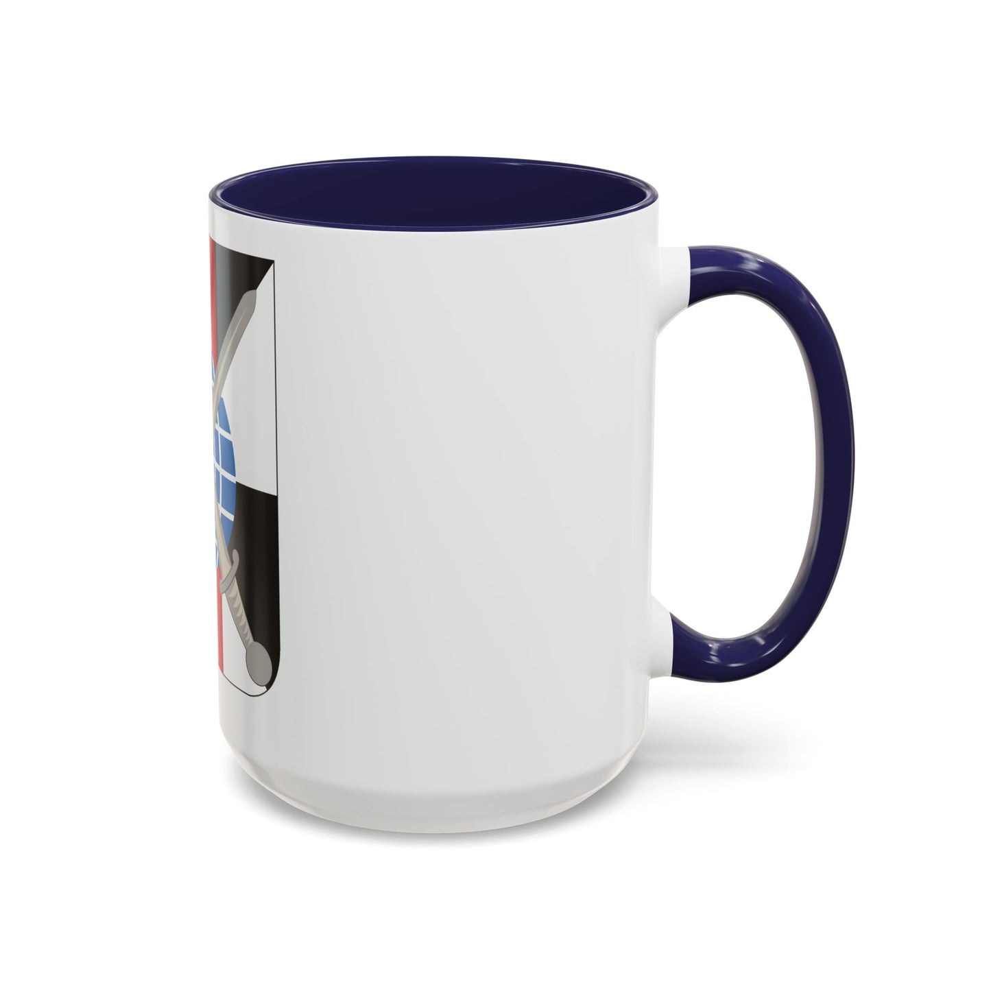 527 Military Intelligence Battalion 2 (U.S. Army) Accent Coffee Mug