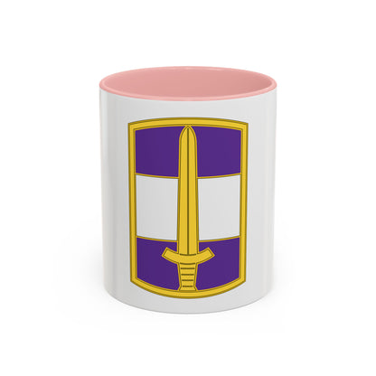 308 Civil Affairs Brigade 3 (U.S. Army) Accent Coffee Mug