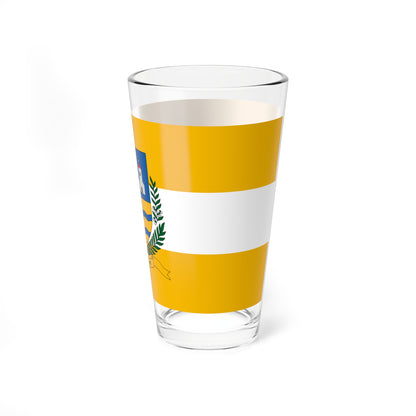 Flag of Moricgat (Hungary) Pint Glass 16oz