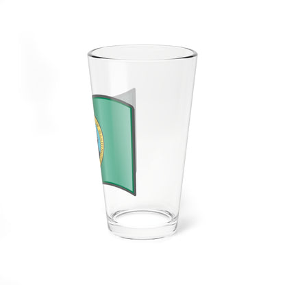 Nuvola Washington flag (United States) Pint Glass 16oz