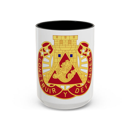 233 Engineer Group (U.S. Army) Accent Coffee Mug