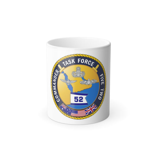 Task Force Five Two (U.S. Navy) Color Changing Mug 11oz