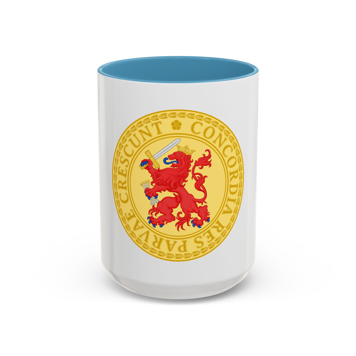 Great Seal of the Batavian Republic (1802) - Accent Coffee Mug