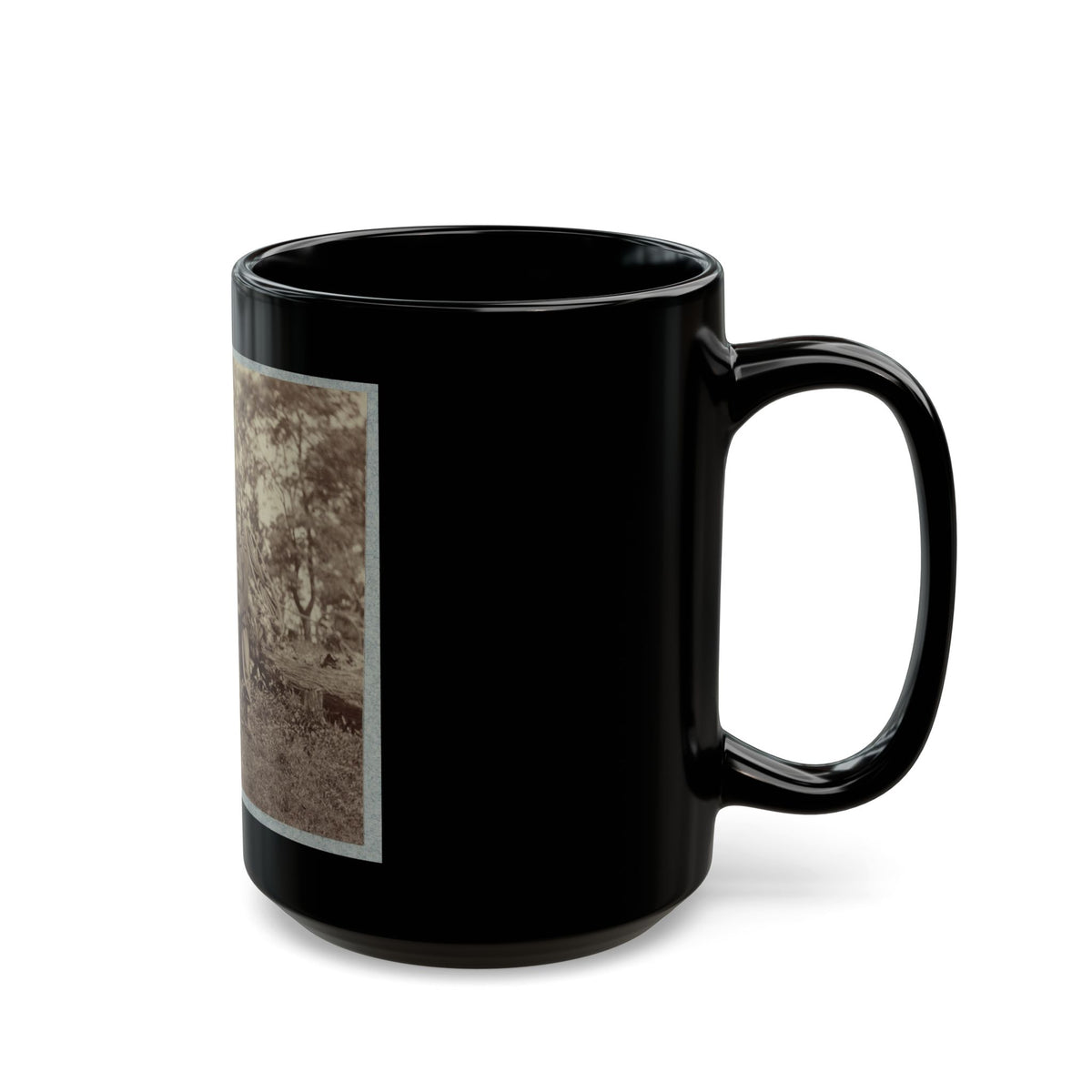 22d New York State Militia Near Harpers Ferry, Va., 1861 I.E.1862 023 (U.S. Civil War) Black Coffee Mug