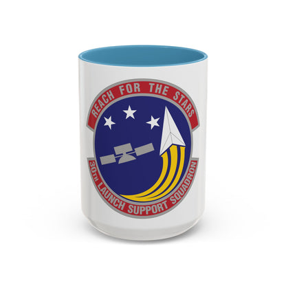 30th Launch Support Squadron (U.S. Air Force) Accent Coffee Mug