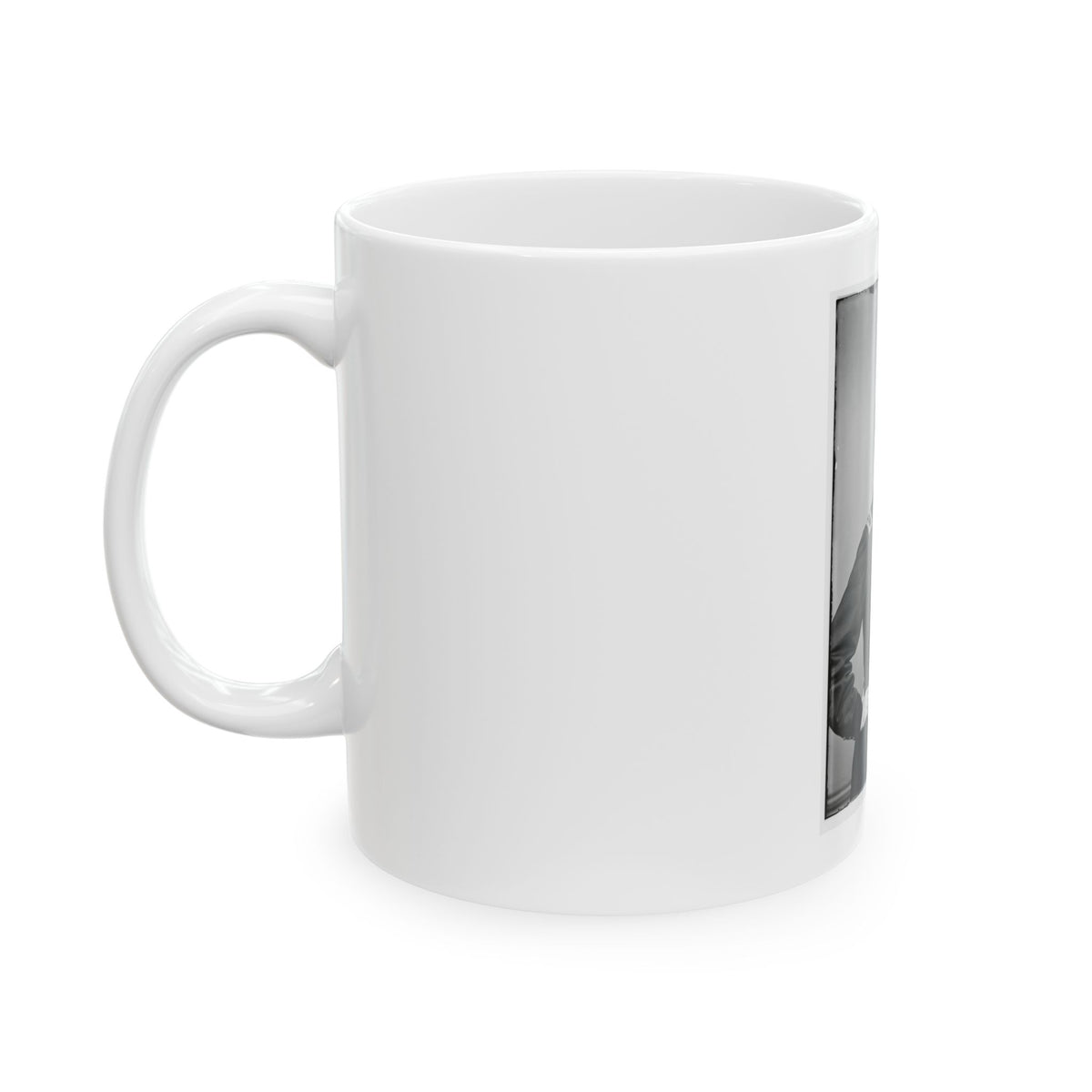 Portrait Of Brig. Gen. Thomas E. G. Ransom, Officer Of The Federal Army (U.S. Civil War) White Coffee Mug