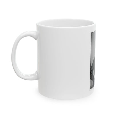 Portrait Of Brig. Gen. Thomas E. G. Ransom, Officer Of The Federal Army (U.S. Civil War) White Coffee Mug