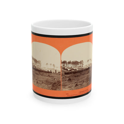 Mounting Guard  001 (U.S. Civil War) White Coffee Mug