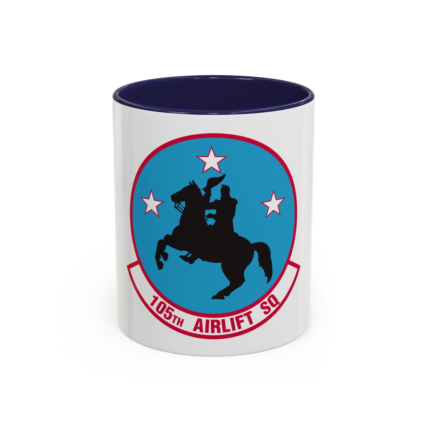 105th Airlift Squadron (U.S. Air Force) Accent Coffee Mug
