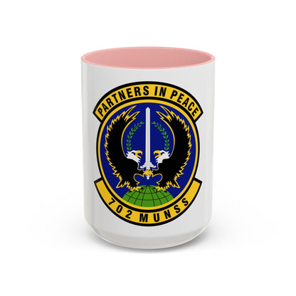 702d Munitions Support Squadron (U.S. Air Force) Accent Coffee Mug