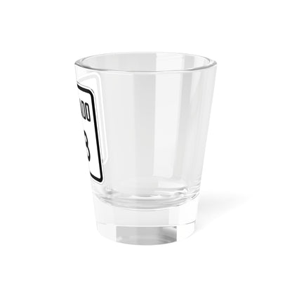 Colorado 118 1946 (Colorado) (Road Sign) Shot Glass 1.5oz-Go Mug Yourself