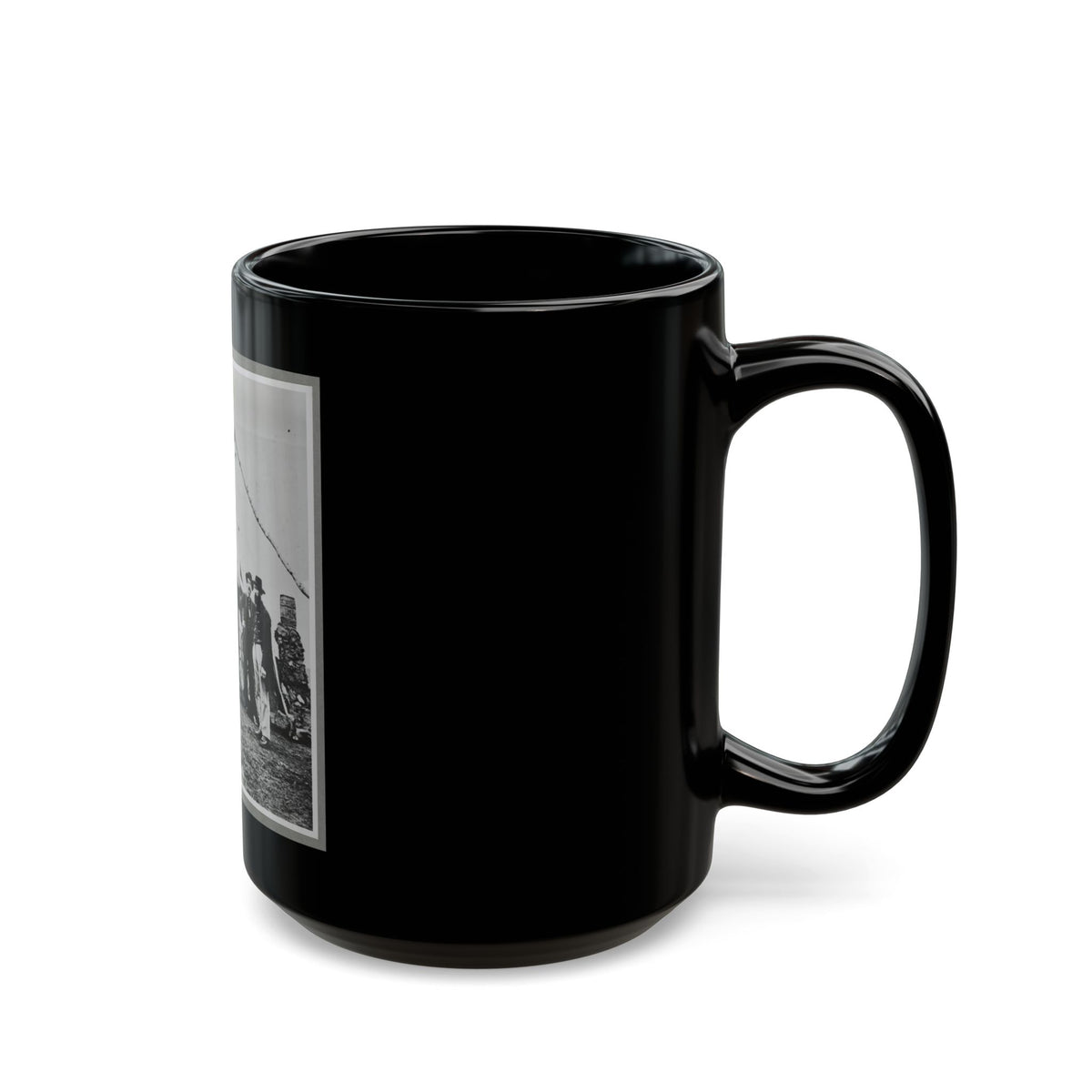 Meat For The Army (U.S. Civil War) Black Coffee Mug