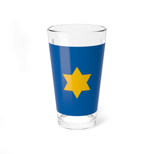 Flag of Gyongyos 1941 (Hungary) Pint Glass 16oz