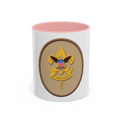 First Class (Boy Scout Merit Badge) Accent Coffee Mug