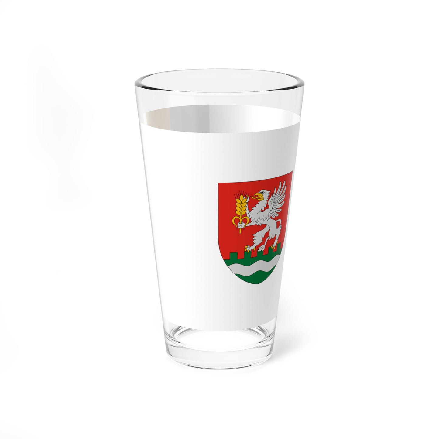 Flag of Kaposujlak (Hungary) Pint Glass 16oz