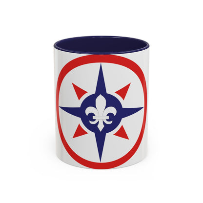 316th Sustainment Command Expeditionary (U.S. Army) Accent Coffee Mug