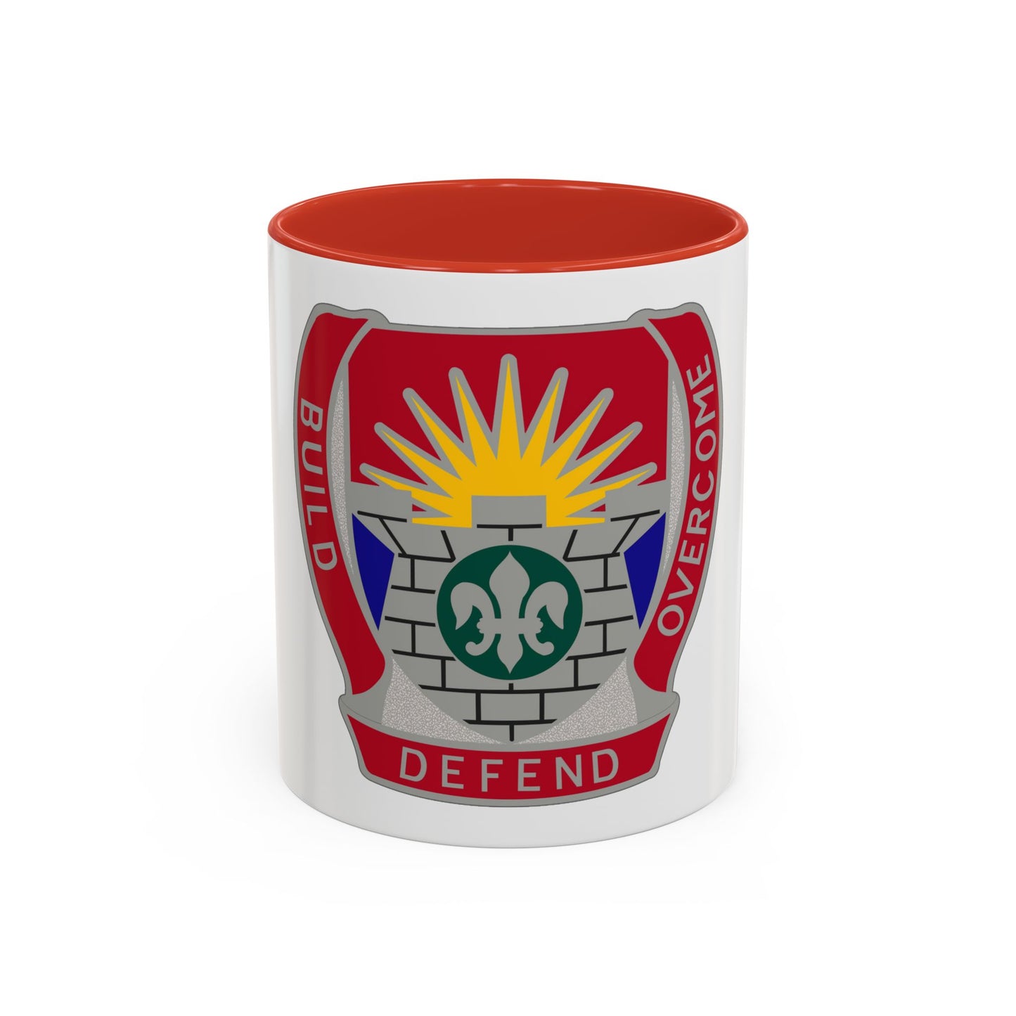 204 Engineer Battalion (U.S. Army) Accent Coffee Mug