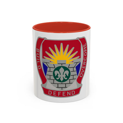 204 Engineer Battalion (U.S. Army) Accent Coffee Mug
