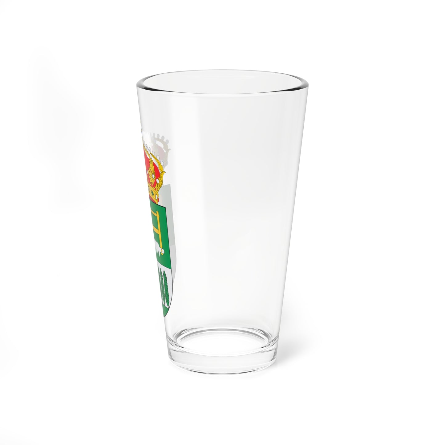 Escudo de Badaran-La Rioja (Spain) (Coat of Arms) Pint Glass 16oz