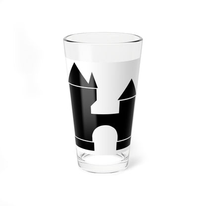 CHE Brugg Flag (Switzerland) Pint Glass 16oz