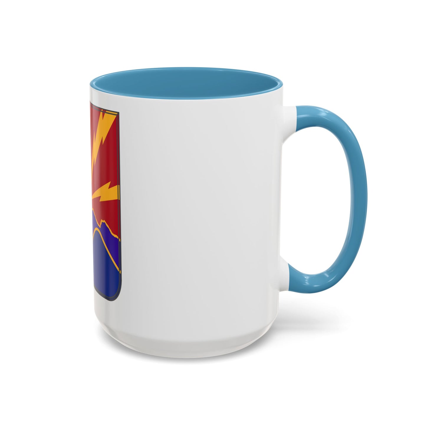 593rd Field Artillery Battalion v2 (U.S. Army) Accent Coffee Mug