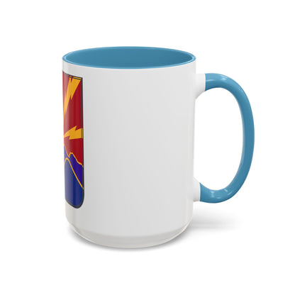 593rd Field Artillery Battalion v2 (U.S. Army) Accent Coffee Mug