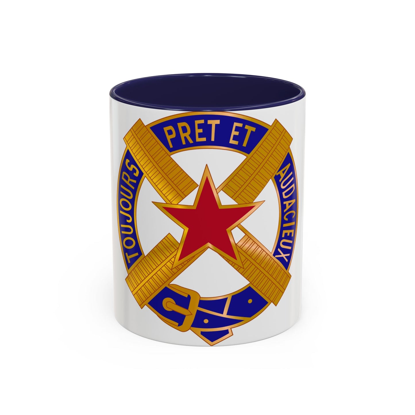 303 Cavalry Regiment USAR (U.S. Army) Accent Coffee Mug