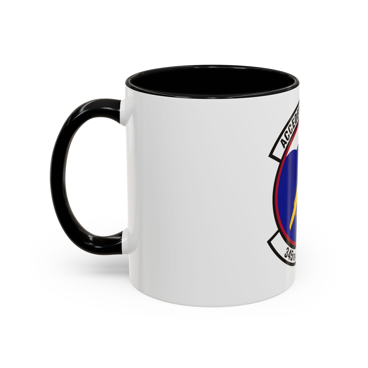 345th Airlift Squadron (U.S. Air Force) Accent Coffee Mug