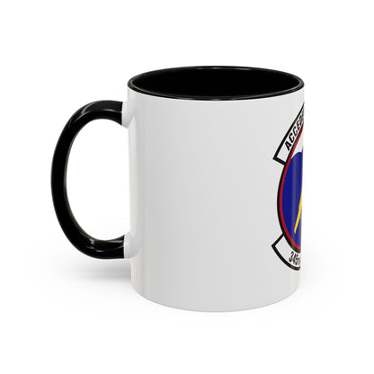 345th Airlift Squadron (U.S. Air Force) Accent Coffee Mug