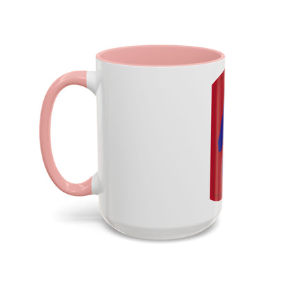 138 Field Artillery Brigade (U.S. Army) Accent Coffee Mug