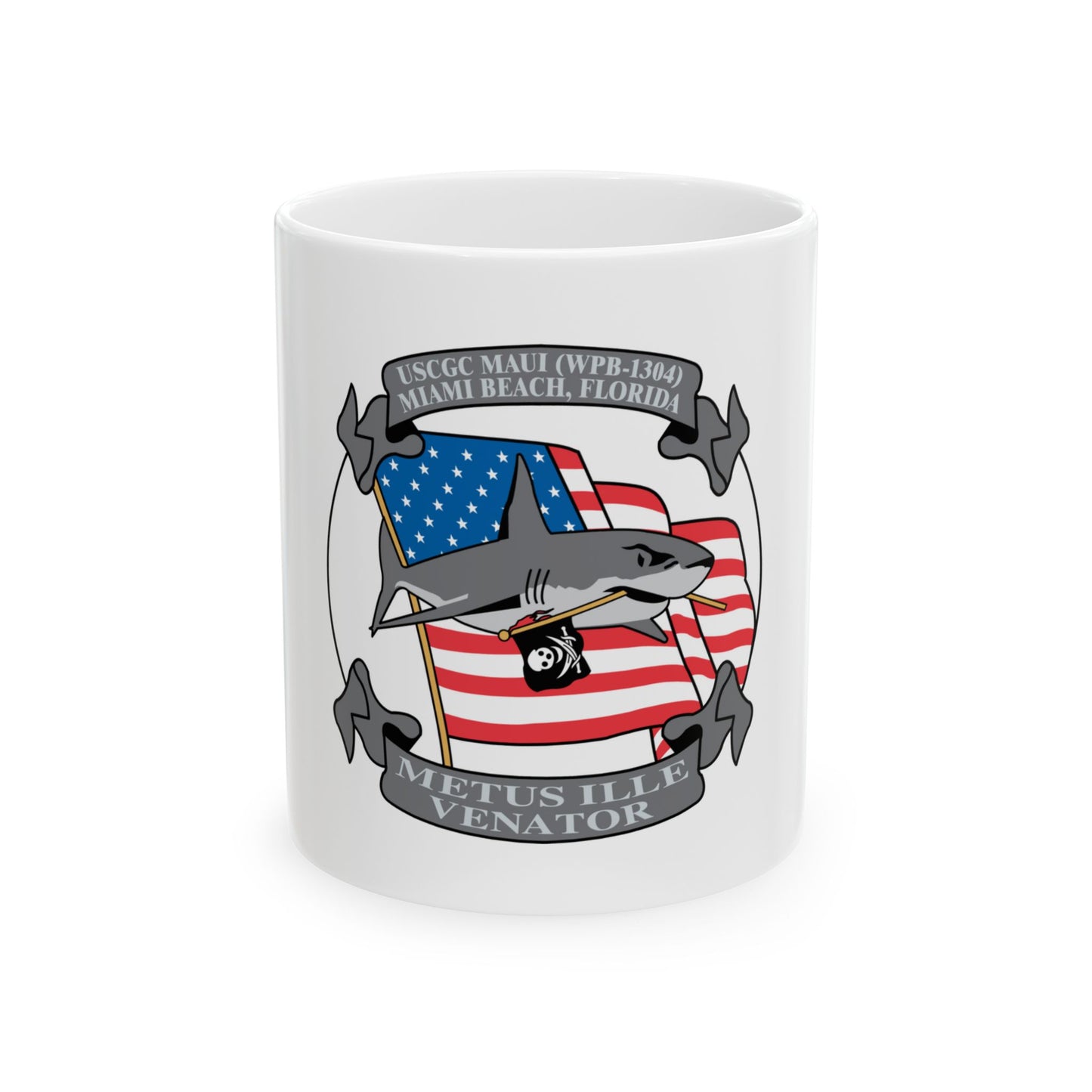 USCGC Maui WPB 1304 (U.S. Coast Guard) White Coffee Mug