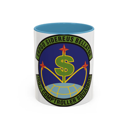 460th Comptroller Squadron (U.S. Air Force) Accent Coffee Mug