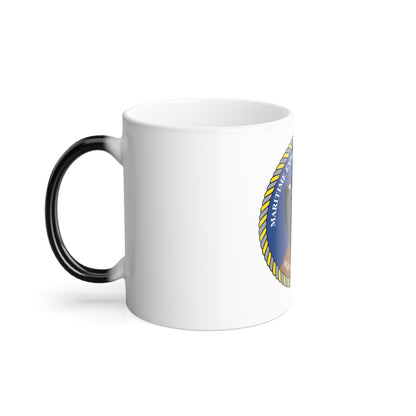 Maritime Expeditionary Security Sq One (U.S. Navy) Color Changing Mug 11oz