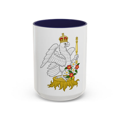 Silver Falcon Badge - Accent Coffee Mug
