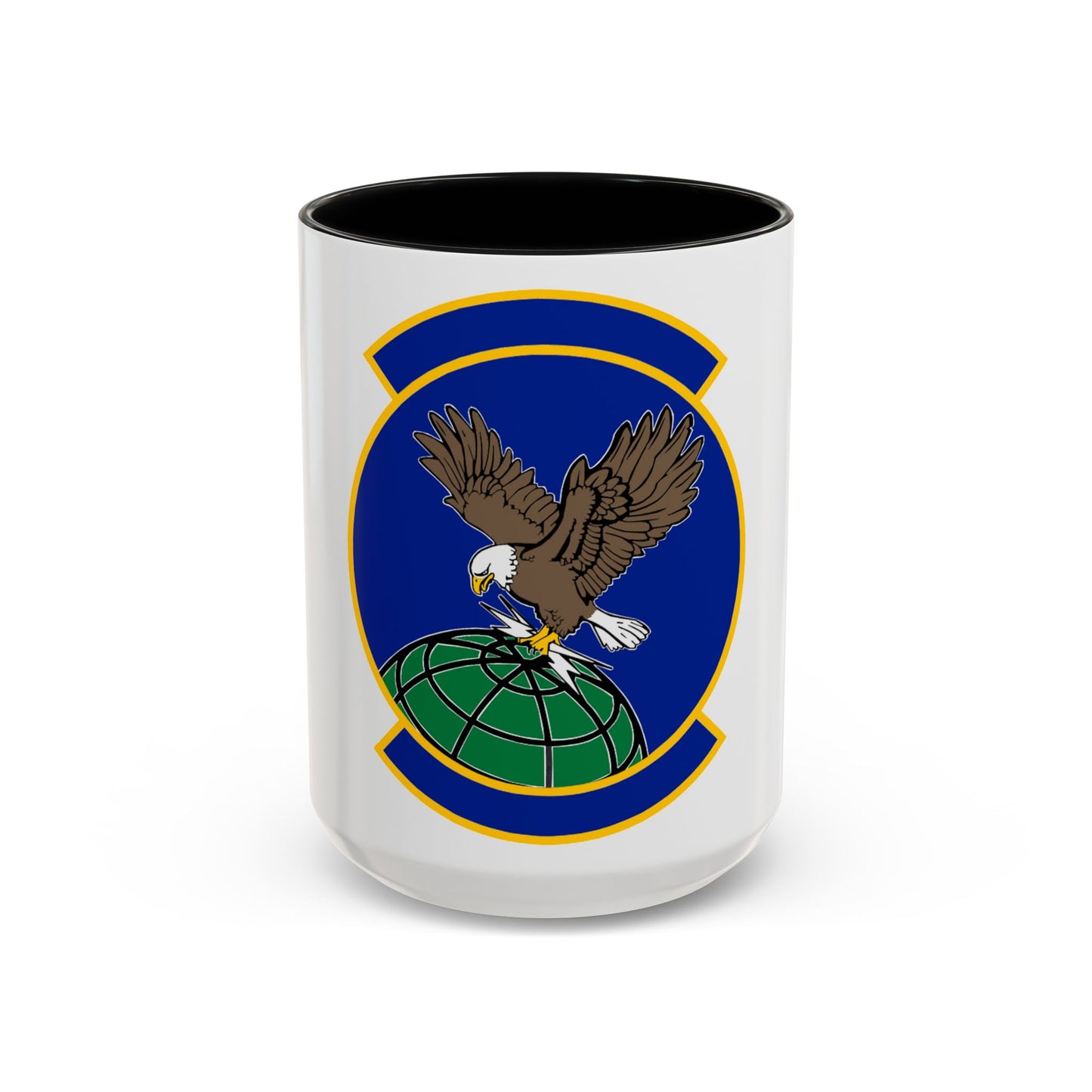 100 Aircraft Maintenance Squadron USAFE (U.S. Air Force) Accent Coffee Mug